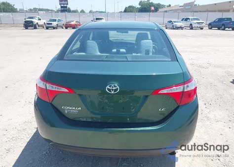 2015 Toyota Corolla Le from USA, damaged, VIN 2T1BURHE4FC421008
